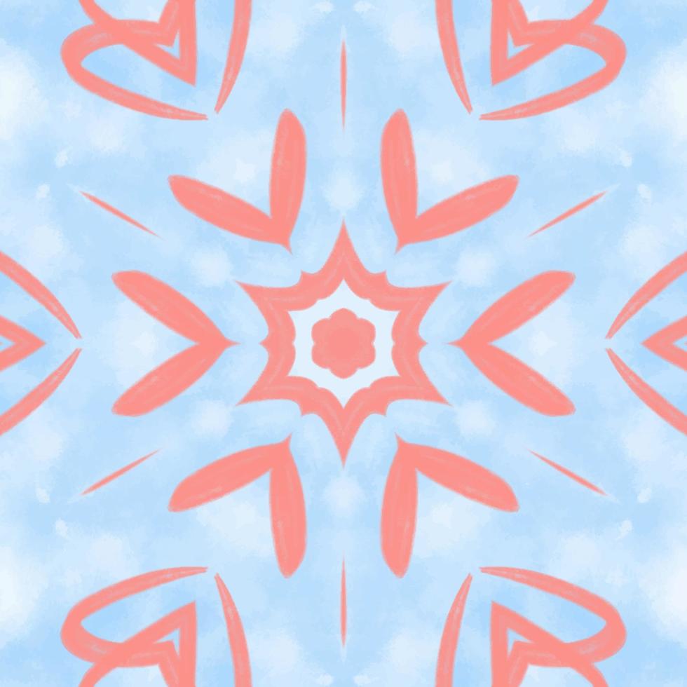 abstrakter Kaleidoskop-Hintergrund. schönes kaleidoskop nahtloses muster. mehrfarbige Mosaikstruktur. nahtlose Kaleidoskop-Textur. einzigartiges Kaleidoskop-Design vektor