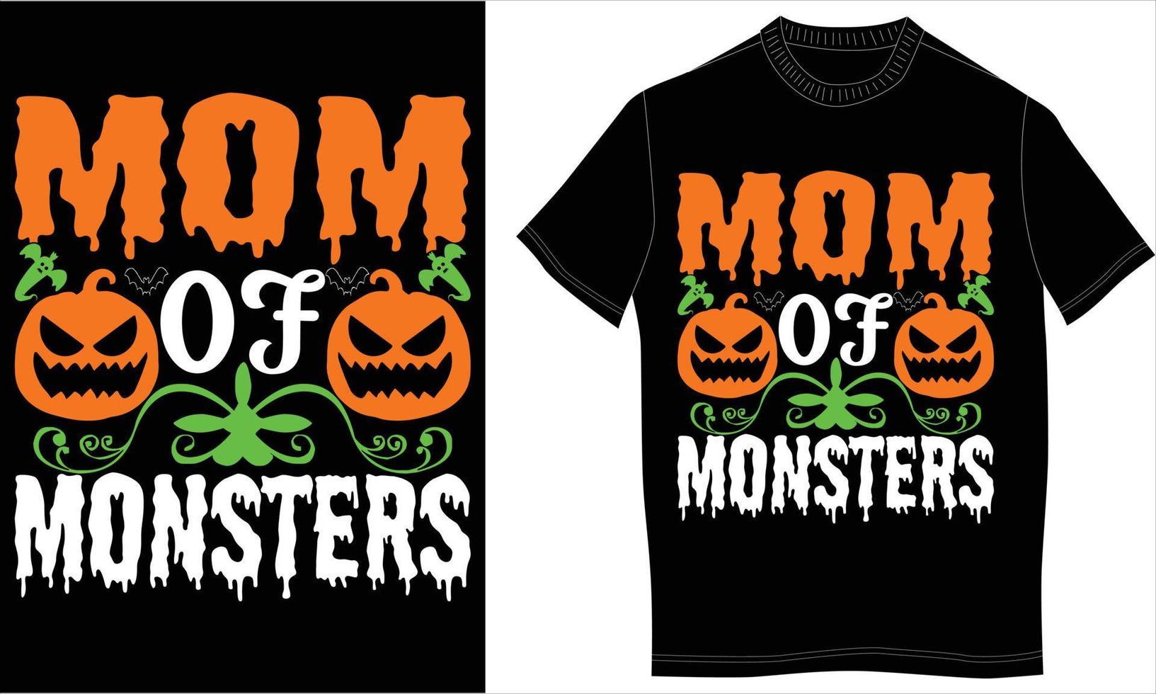 Halloween-T-Shirt-Design vektor