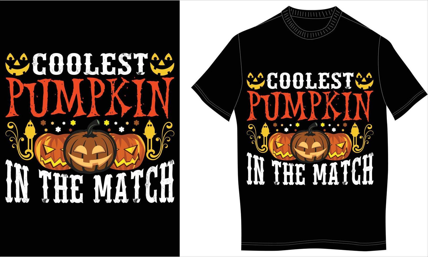 Halloween-T-Shirt-Design vektor