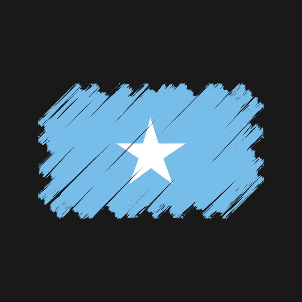 somalia flagga vektor. National flagga vektor