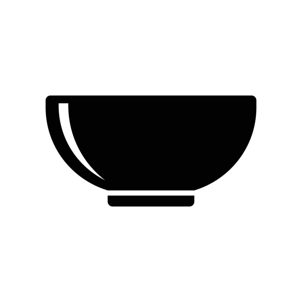 skål ikon vektor design mall