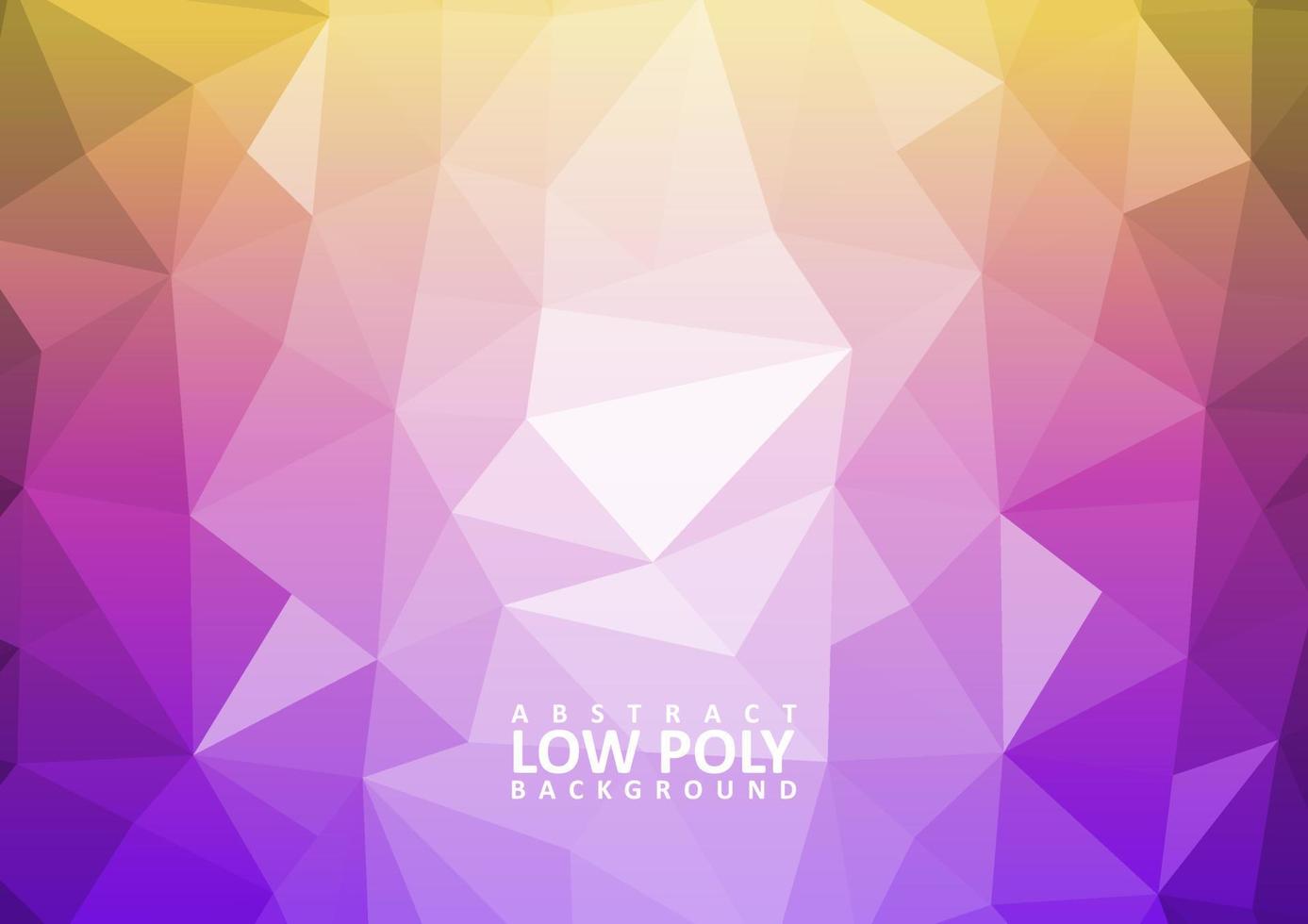 abstrakter Low-Poly-Hintergrund mit Dreiecksformen vektor