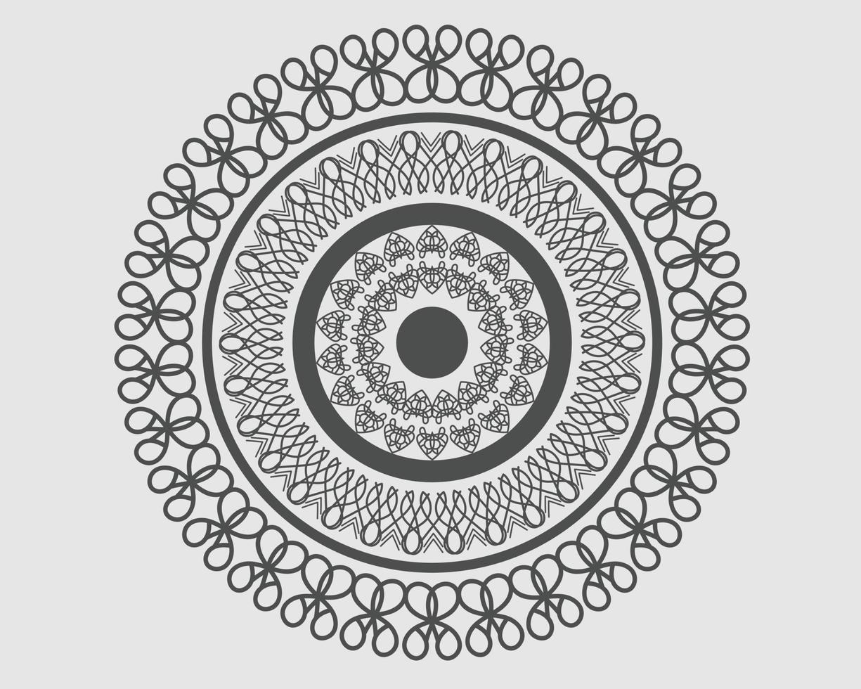 mandala. årgång dekorativ element. orientalisk mönster, vektor illustration. islam, arabiska, indian, turkiska, Pakistan, kinesiska, ottoman motiv