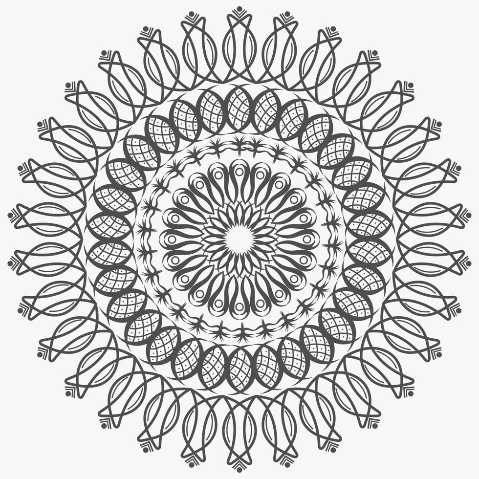 Mandala. vintage dekorative elemente. orientalisches Muster, Vektorillustration. islam, arabisch, indisch, türkisch, pakistan, chinesisch, osmanische motive vektor