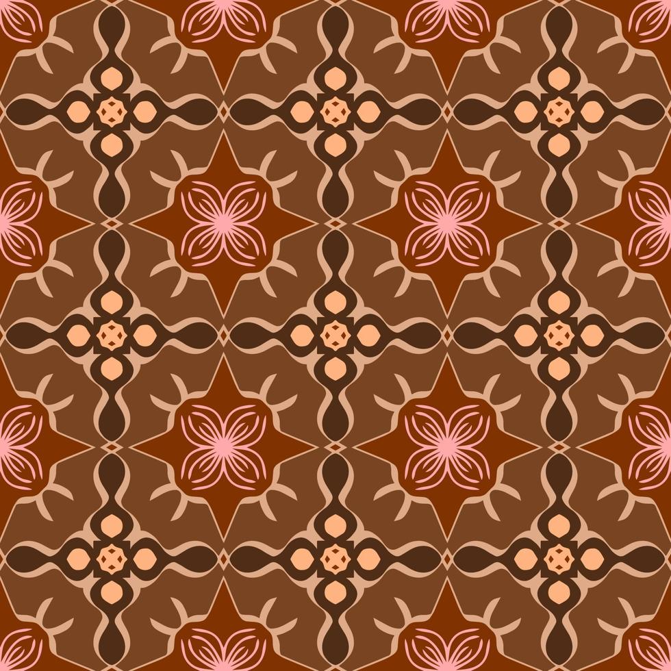 geometrisches nahtloses Muster mit Stammesform. buntes muster im ikat-, aztekischen, marokkanischen, islamischen, luxuriösen arabischen stil. Ideal für Stoffkleidung, Keramik, Tapeten. Vektor-Illustration. vektor