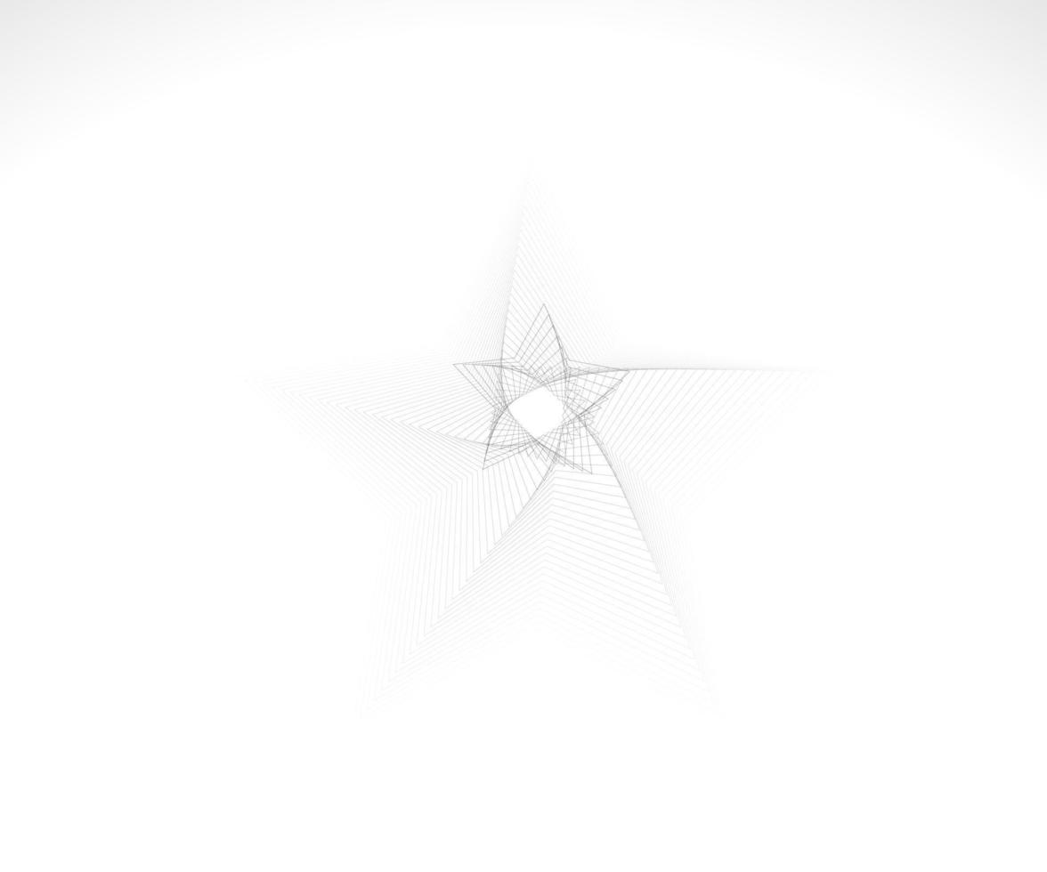 stjärnlogotyp. stjärna fodrad ikon, tecken, symbol, platt design, knapp, webb. vektor - illustration eps 10.