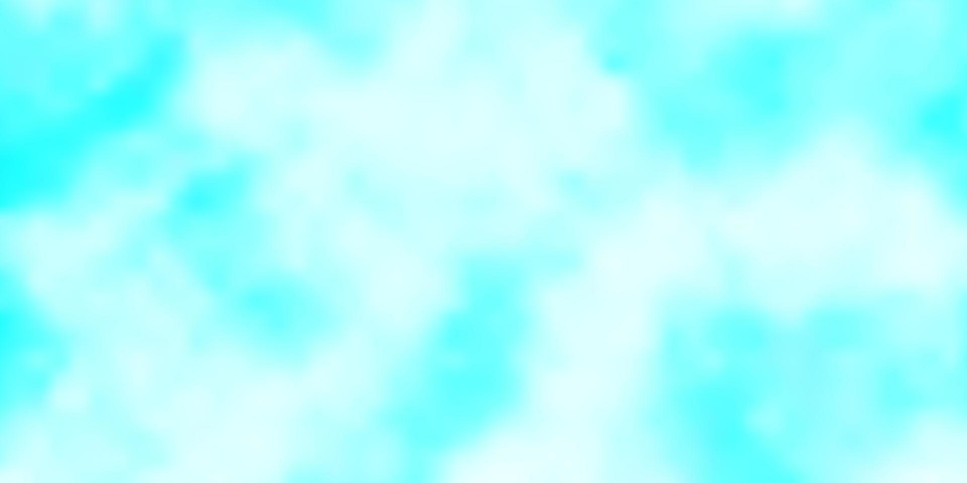 hellblauer Vektorhintergrund mit Wolken. vektor