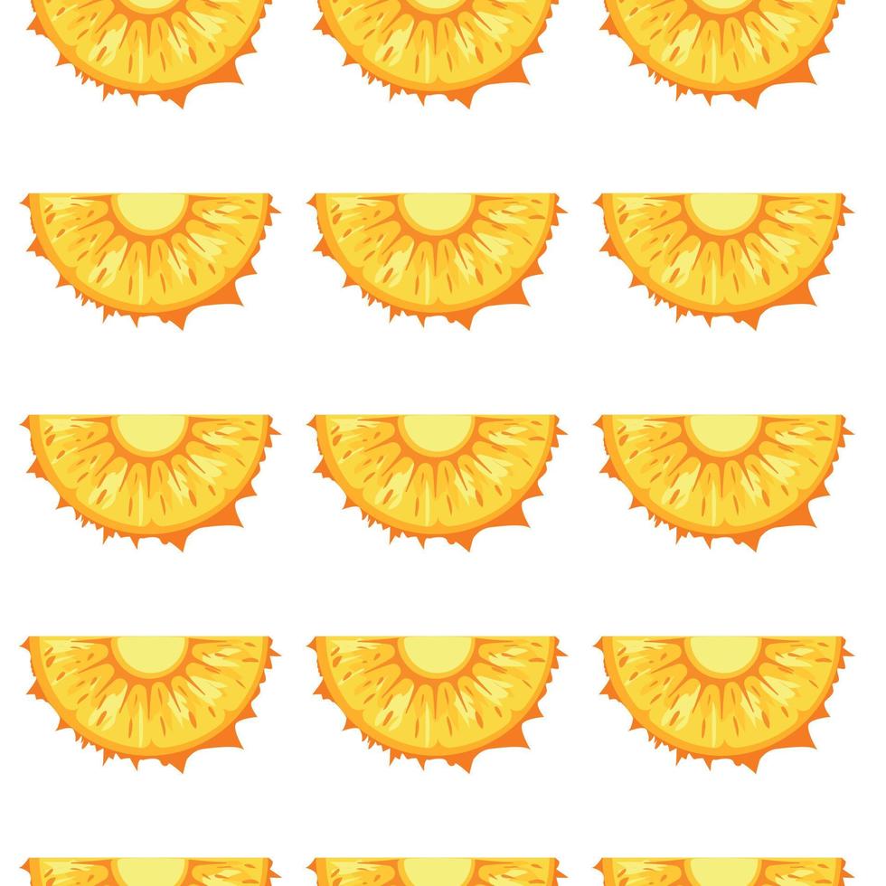 ananas sömlös mönster. vektor illustration