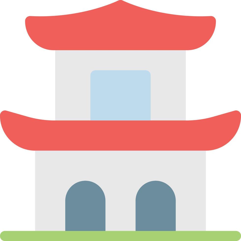 tempel vektorillustration på en bakgrund. premium kvalitet symbols.vector ikoner för koncept och grafisk design. vektor