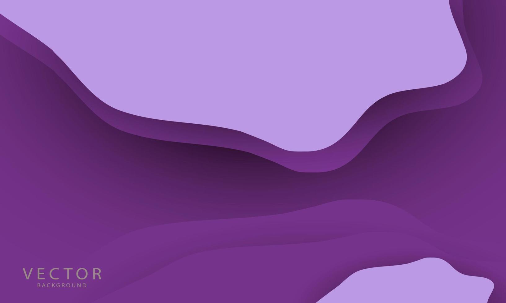 vätska affisch omslag med modern ultraviolett Färg. mörk lila abstrakt geometrisk mall med blandning former. vektor