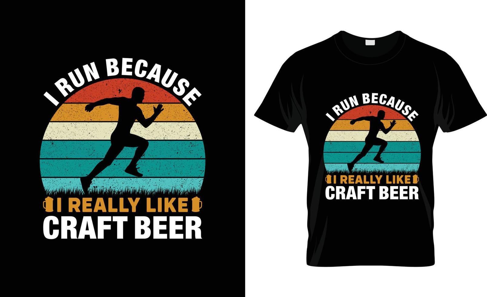 Craft-Bier-T-Shirt-Design, Craft-Bier-T-Shirt-Slogan und Bekleidungsdesign, Craft-Bier-Typografie, Craft-Bier-Vektor, Craft-Bier-Illustration vektor