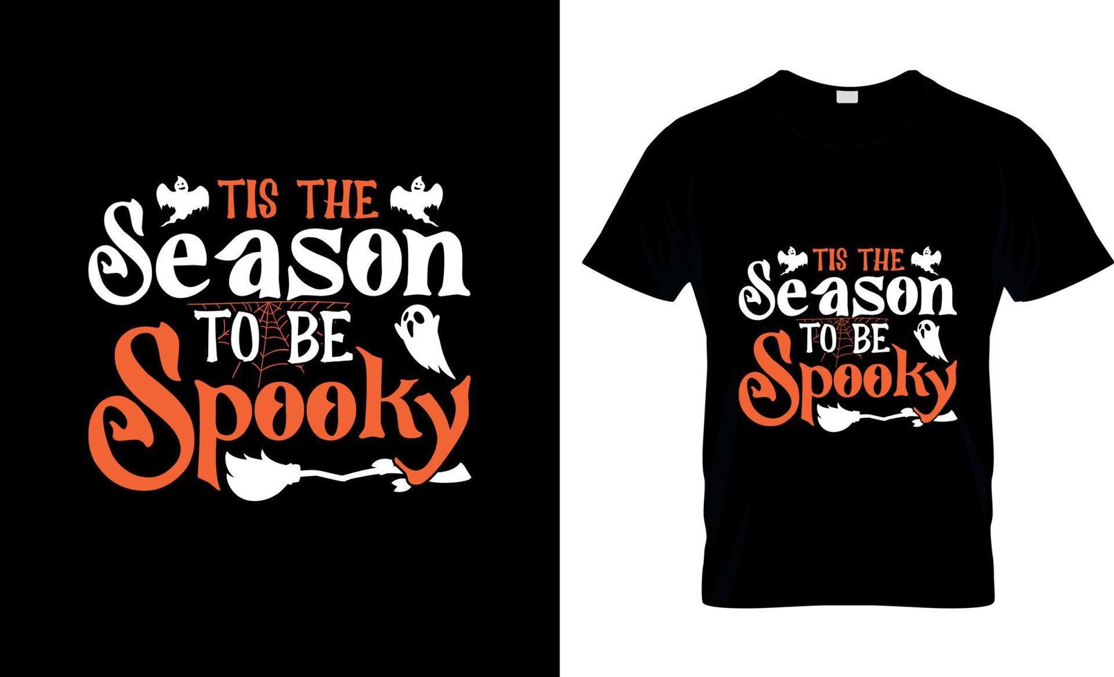 Halloween-T-Shirt-Design, Halloween-T-Shirt-Slogan und Bekleidungsdesign, Halloween-Typografie, Halloween-Vektor, Halloween-Illustration vektor