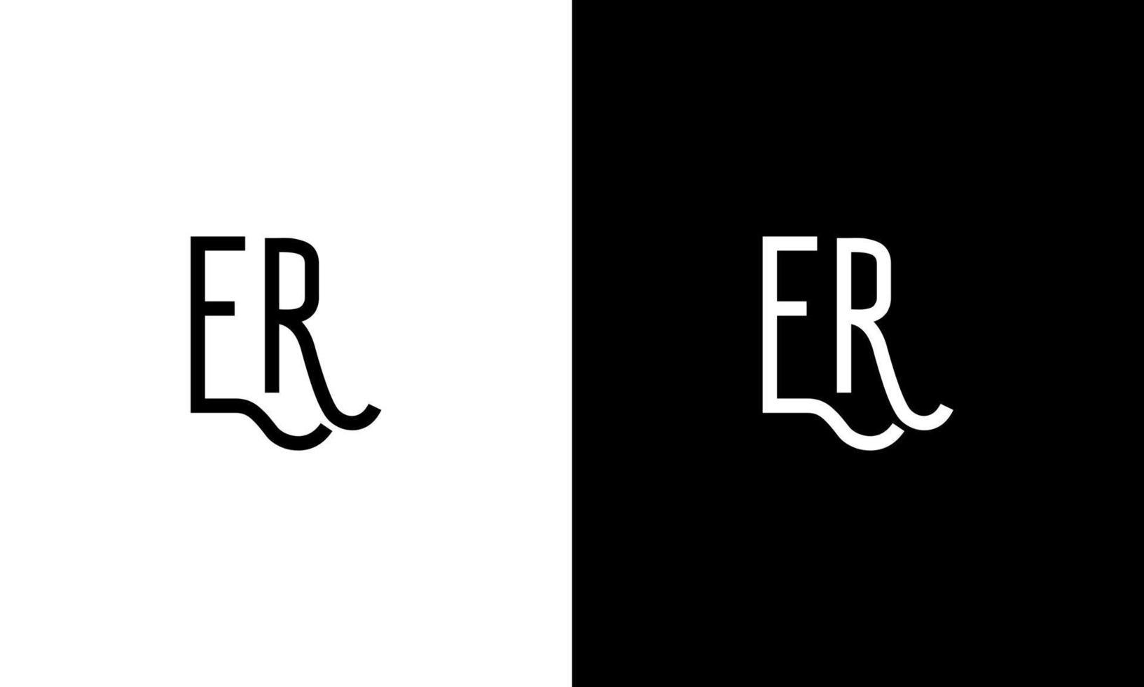 brev er vektor logotyp fri mall fri vektor