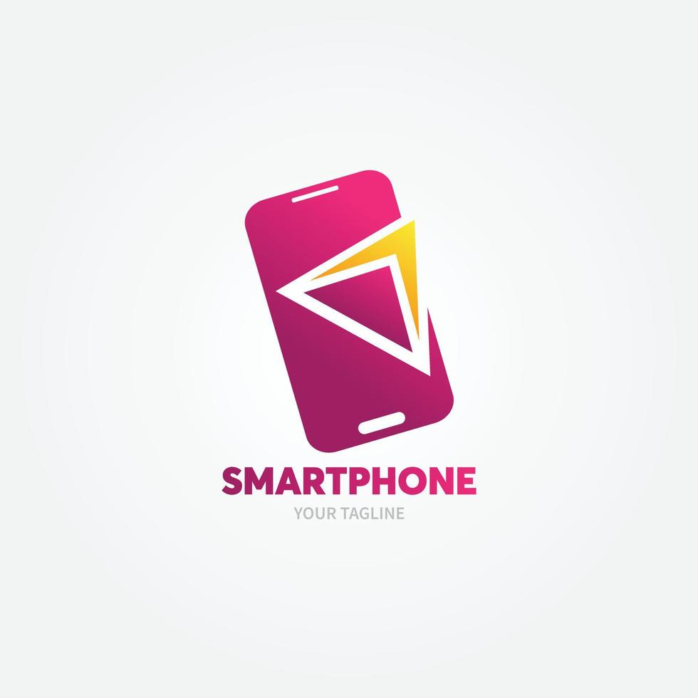 Telefon-Shop-Logo-Designs, moderne Telefon-Logo-Designs Vektor-Symbol vektor