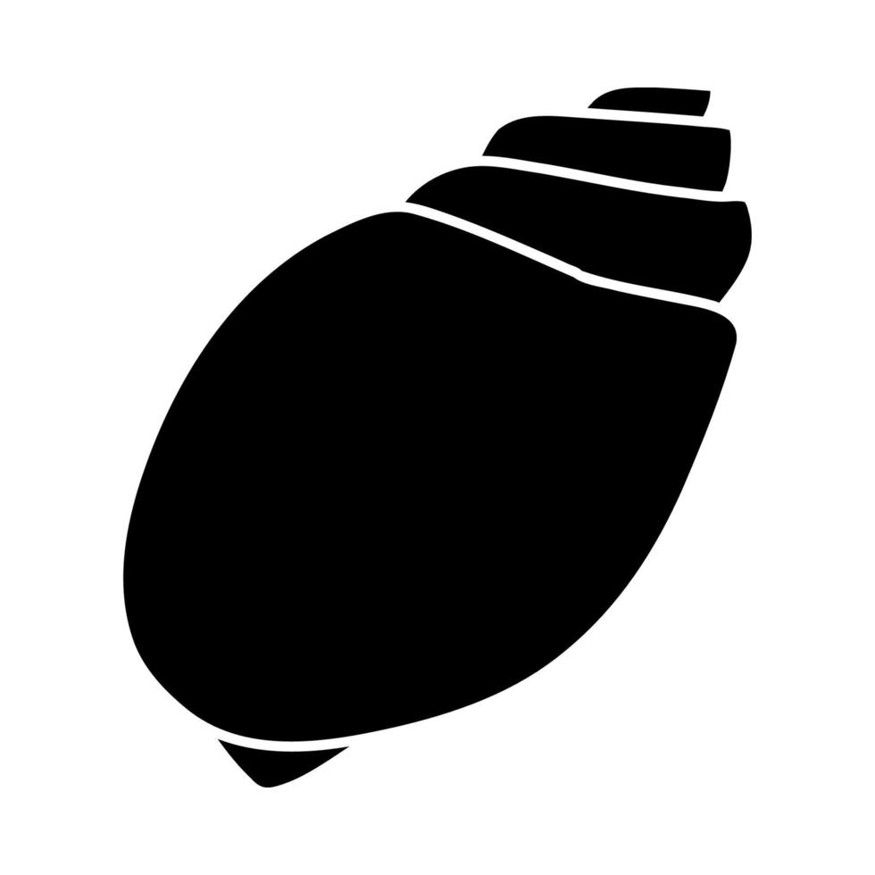 Strichzeichnungen Skizze Muscheln. Vektor-Illustration vom Hintergrund isoliert. Dekorationssymbol für Gesundheit Kalzium. verschiedene Schalenformen. Meer-Ozean-Symbol. Sand- und Stranddesign. vektor