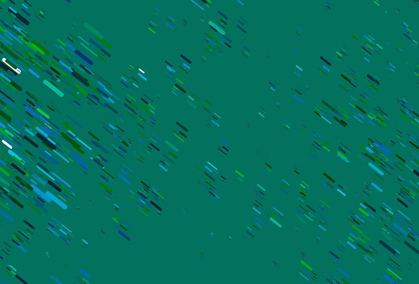 hellblaue, grüne Vektortextur mit bunten Linien. vektor