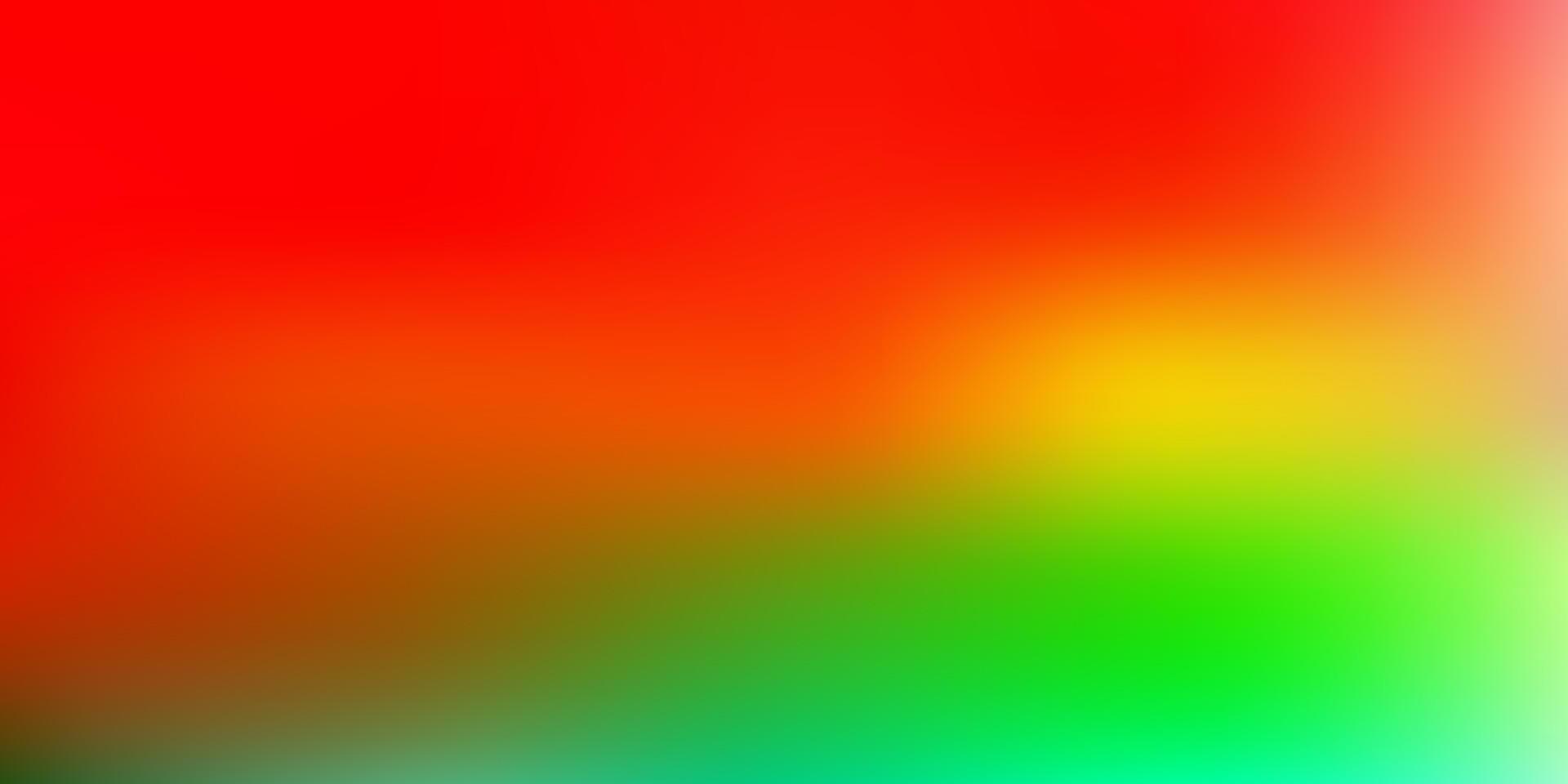 ljusgrön, gul vektor gradient oskärpa bakgrund.