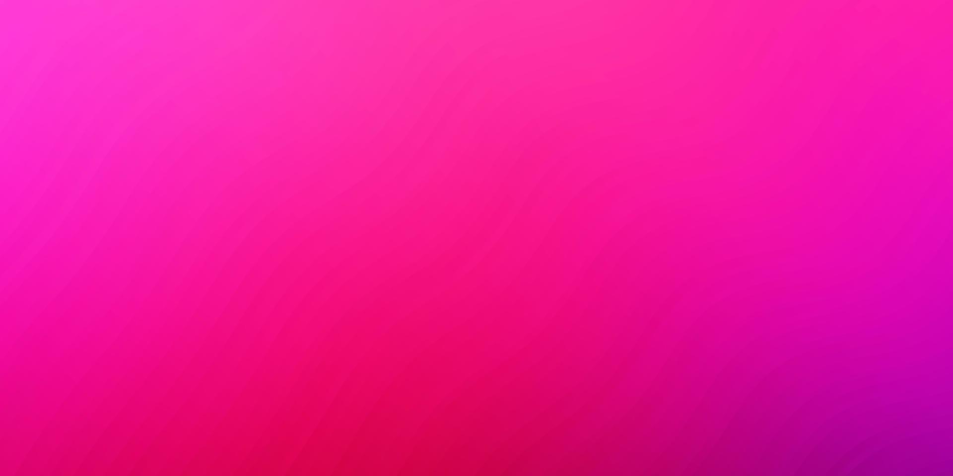 ljuslila, rosa vektorbakgrund med böjda linjer. vektor