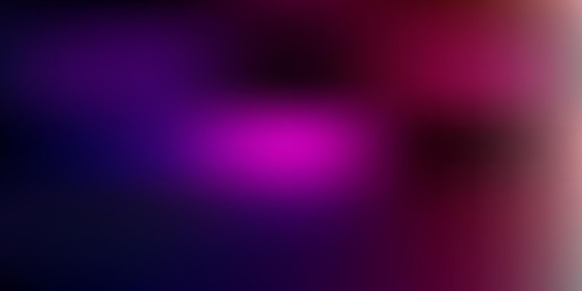 dunkelvioletter, rosa Vektor unscharfer Hintergrund.