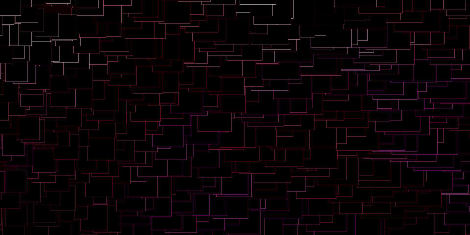 mörkrosa vektorlayout med linjer, rektanglar. vektor