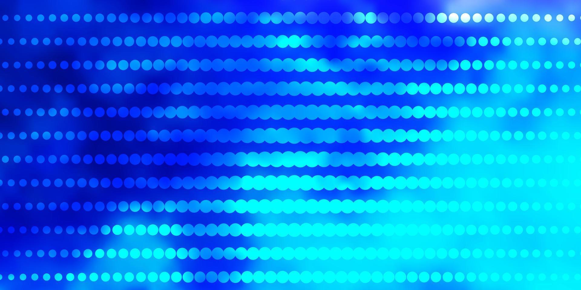 ljusrosa, blå vektormall med cirklar. vektor