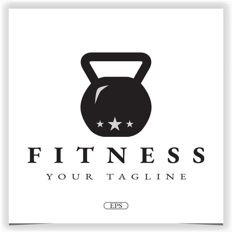 Fitnessstudio Fitness modernes Logo Premium elegante Vorlage Vektor eps 10