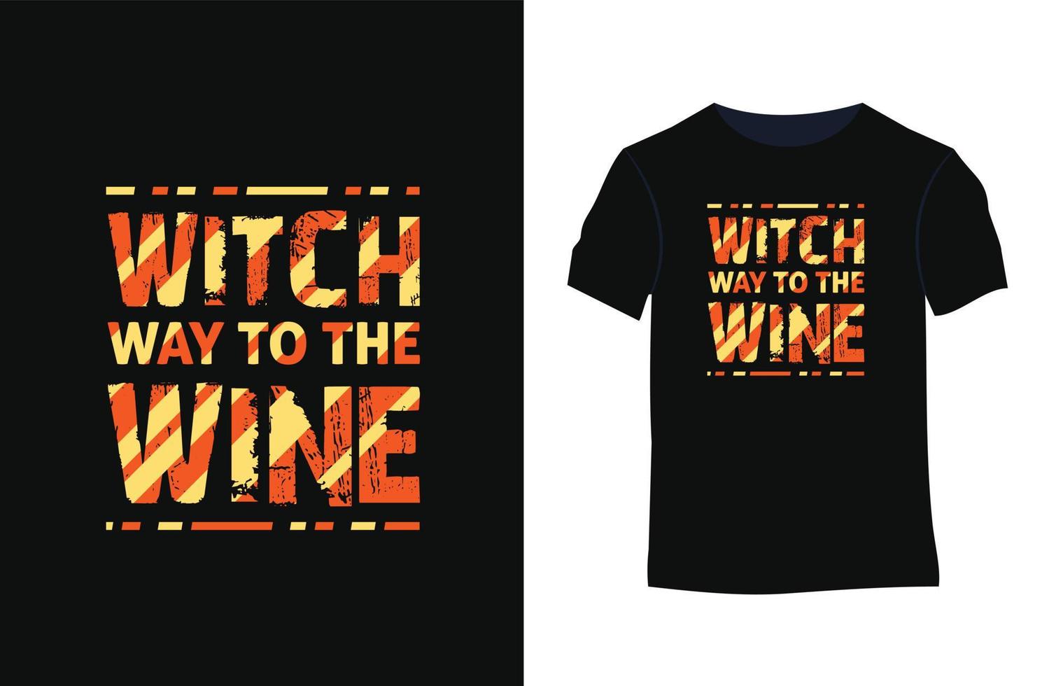 Halloween zitiert Vektortypografie-T-Shirt-Design vektor