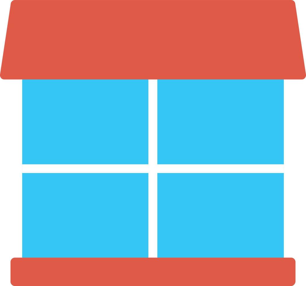 windows platt ikon vektor