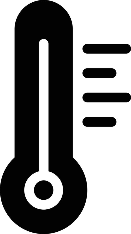 temperaturvektorillustration auf einem hintergrund. hochwertige symbole. vektorikonen für konzept und grafikdesign. vektor