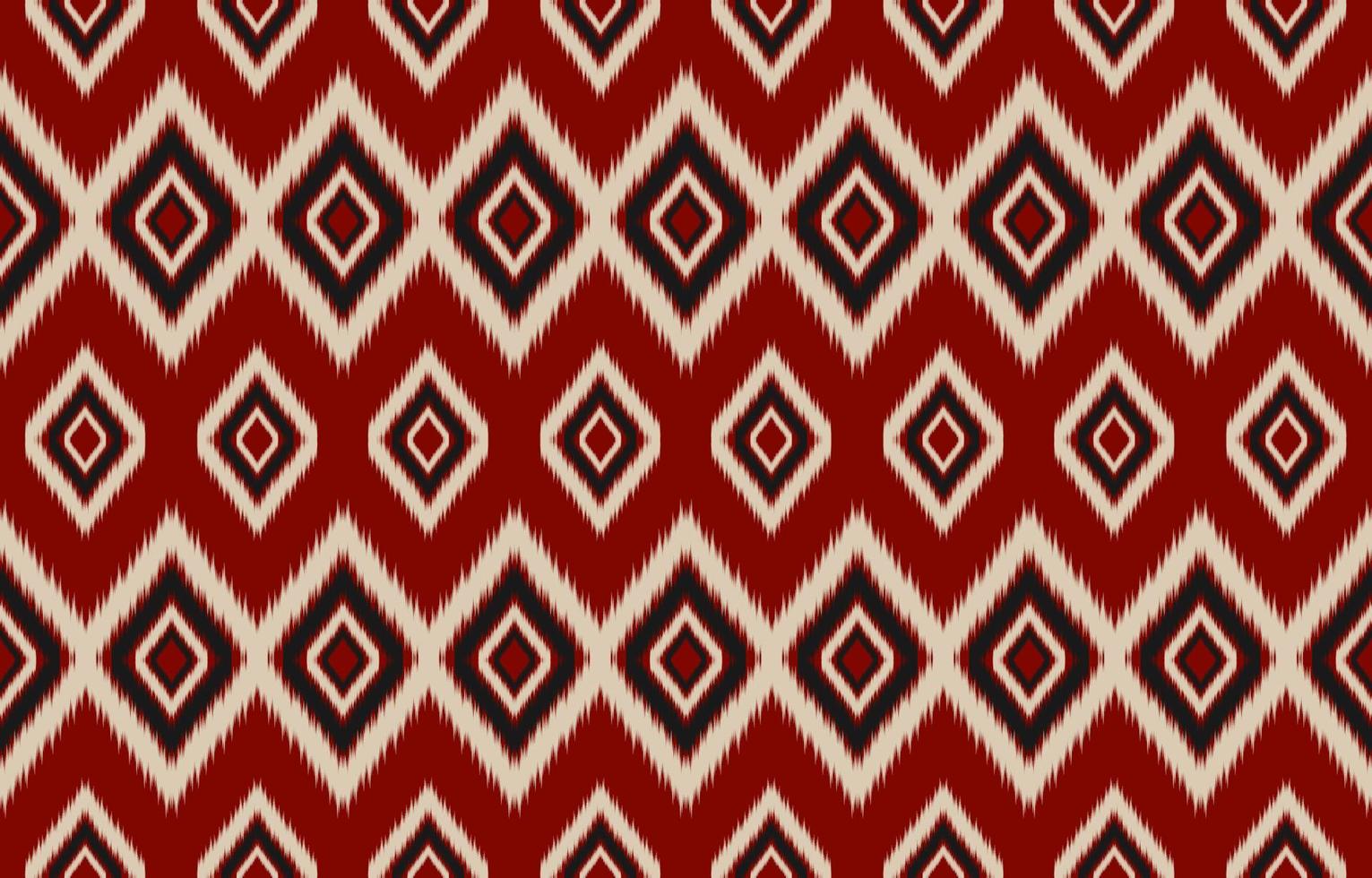 abstrakt etnisk stam- mönster konst. etnisk ikat sömlös mönster. amerikansk, mexikansk stil. vektor