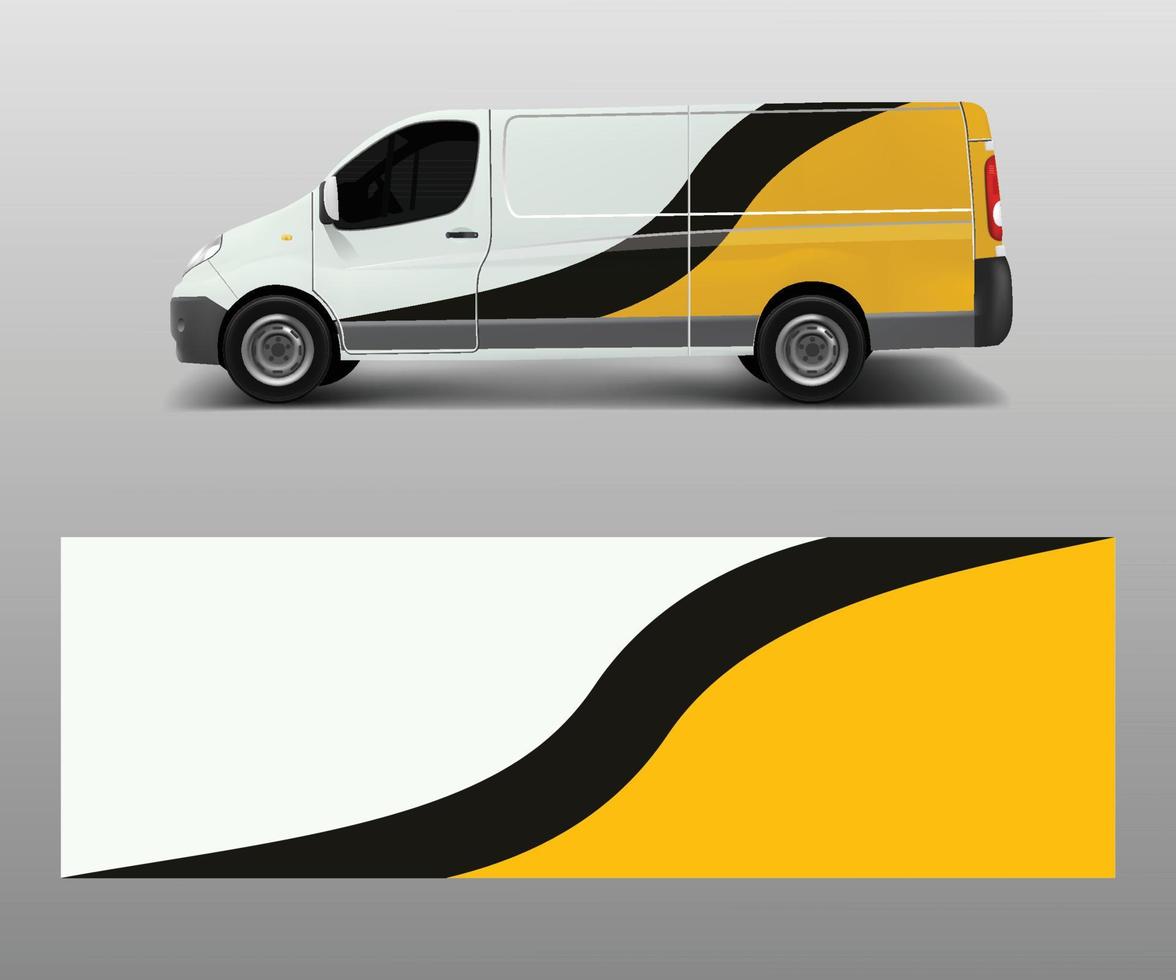grafisk abstrakt tävlings mönster för fordon klistermärke vinyl slå in. bil dekal vektor