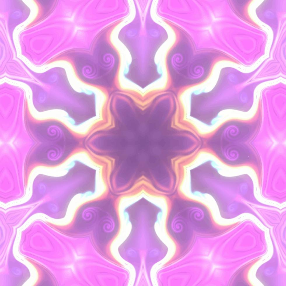 abstrakter Kaleidoskop-Hintergrund. schönes kaleidoskop nahtloses muster. mehrfarbige Mosaikstruktur. nahtlose Kaleidoskop-Textur. einzigartiges Kaleidoskop-Design vektor