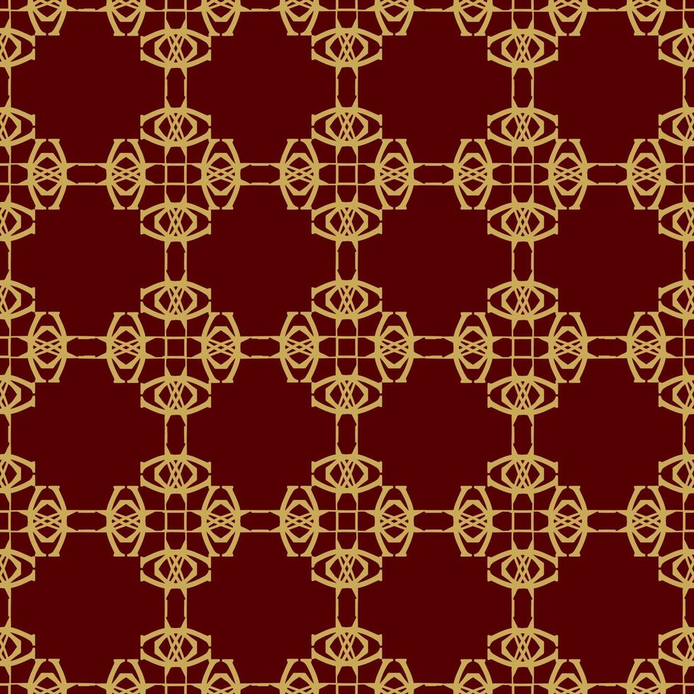 geometrisches nahtloses Muster mit Stammesform. entworfen in ikat, boho, aztekisch, volkstümlich, motiv, luxuriöser arabischer stil. Ideal für Stoffkleidung, Keramik, Tapeten. Vektor-Illustration vektor