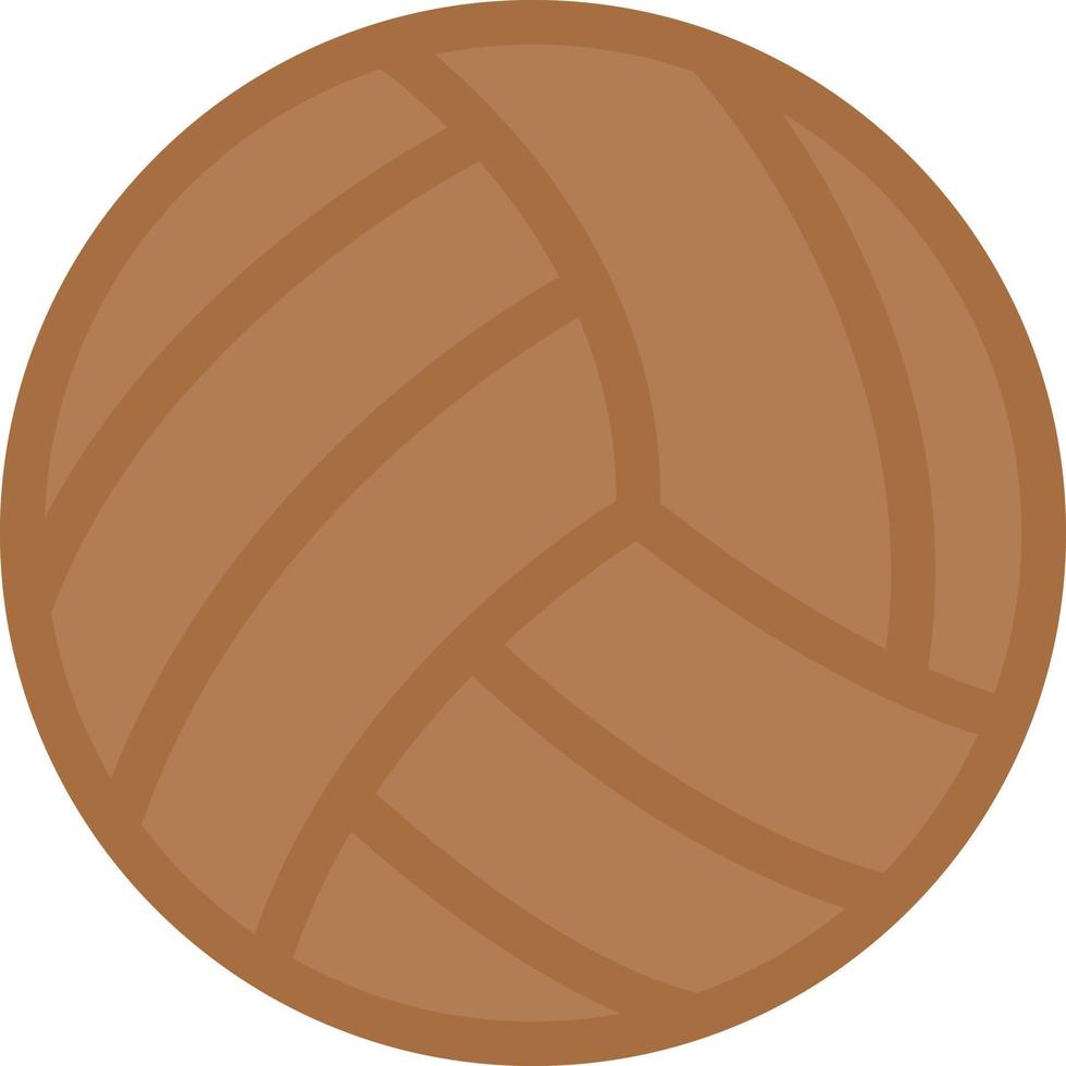 Volleyball-Vektorillustration auf einem Hintergrund. Premium-Qualitätssymbole. Vektorsymbole für Konzept und Grafikdesign. vektor