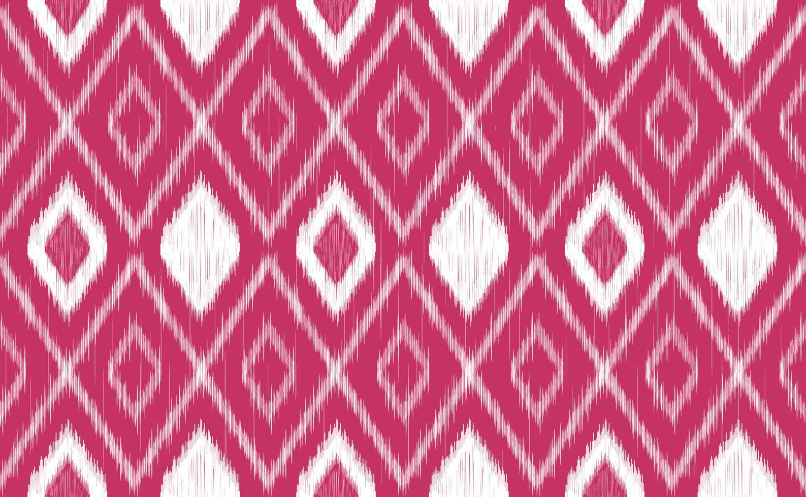 ethnischer Mustervektor, geometrischer Zickzack-Textilhintergrund, Stickereihandwerk aztekische Tapete für Digitaldruck vektor