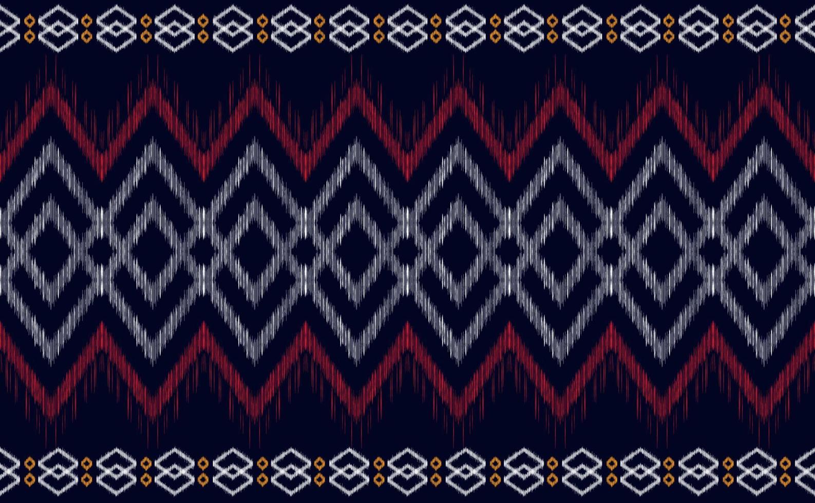 etnisk mönster vektor, geometrisk mode triangel bakgrund, broderi hantverk textil- tapet för digital skriva ut vektor