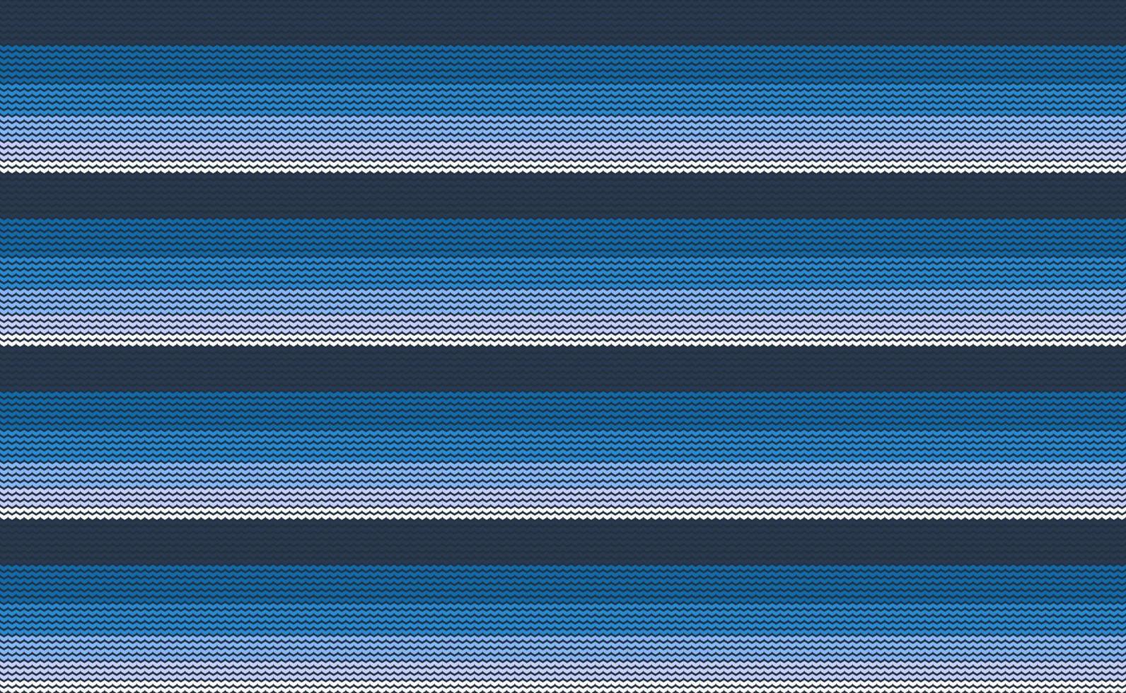 weißer und blauer gestrickter Mustervektor, Stickereihäkelhintergrund, Modewiederholungsweinlese vektor