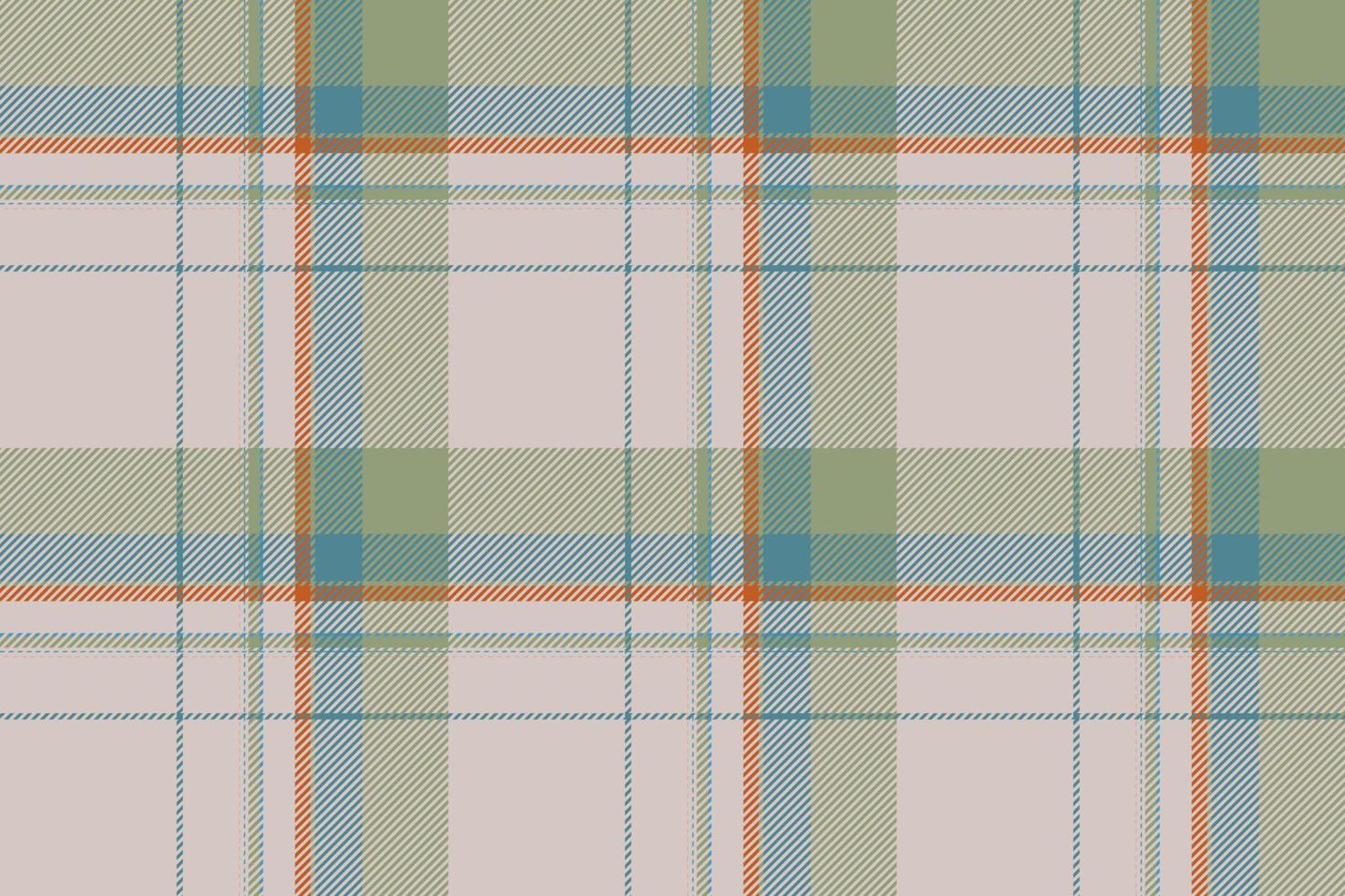 tartan schottland nahtloser karierter mustervektor. Retro-Hintergrundstoff. Vintage Check Farbe quadratische geometrische Textur. vektor