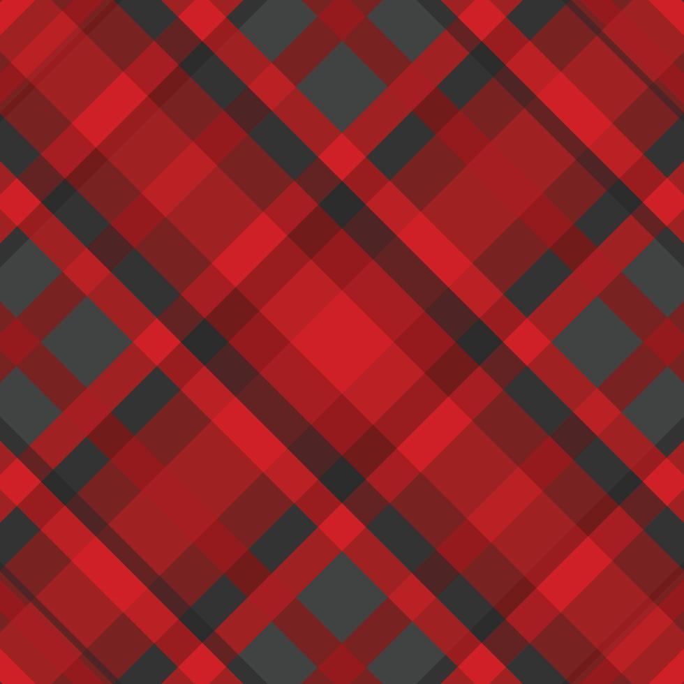 Tartan oder kariertes Halloween-Farbmuster. vektor