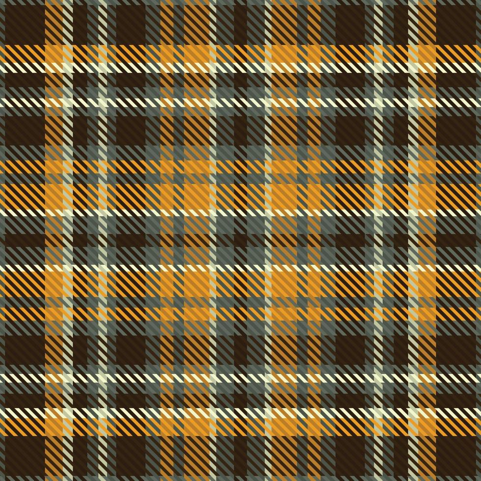 Tartan oder kariertes Halloween-Farbmuster. vektor