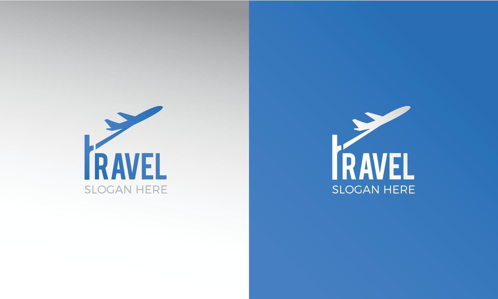resa flygbolag logotyp illustration mall design vektor