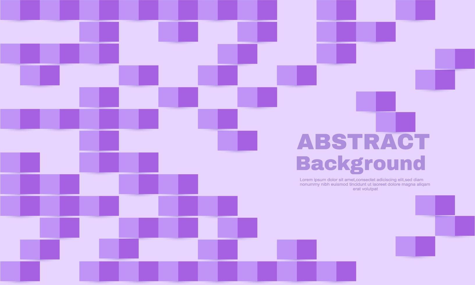 Abbildung lila modernen quadratischen Hintergrund 3d vektor