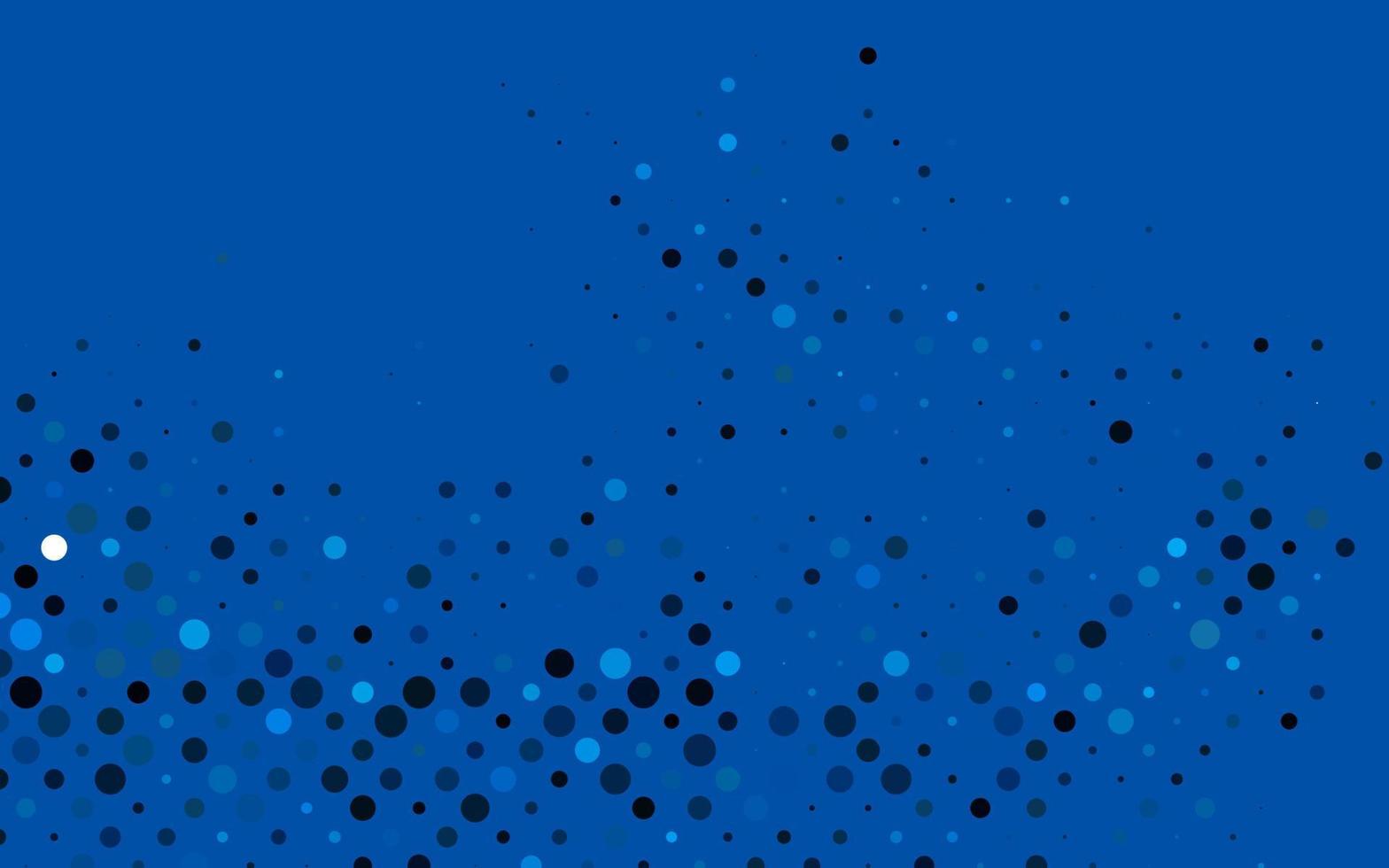 hellblaue Vektorschablone mit Kreisen. vektor