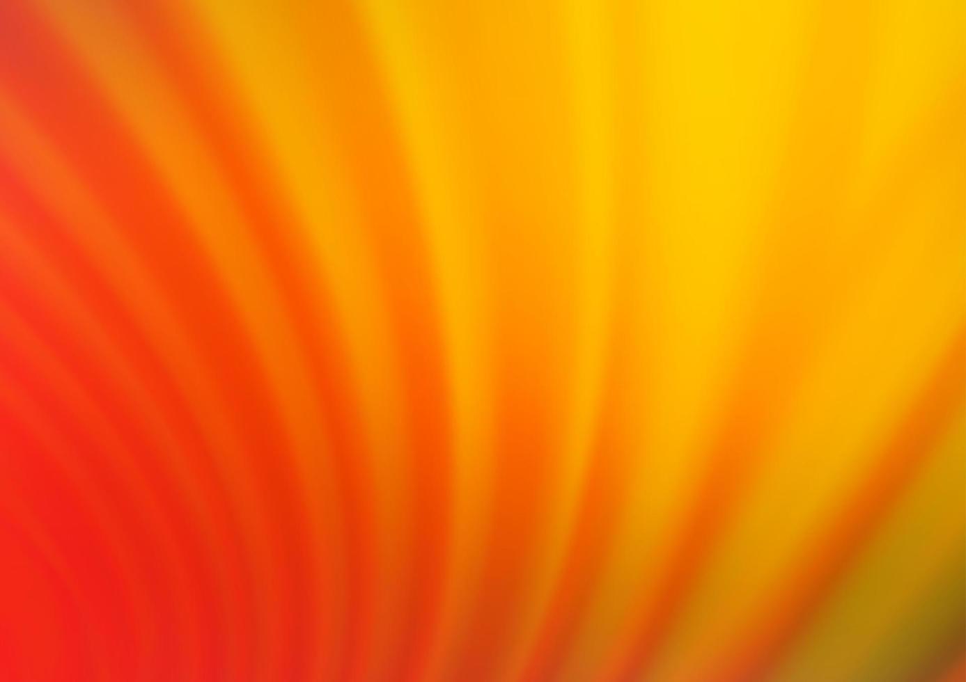 ljusgul, orange vektor abstrakt suddigt mönster.