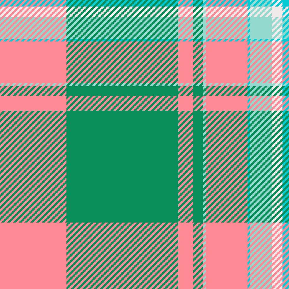 tartan schottland nahtloser karierter mustervektor. Retro-Hintergrundstoff. Vintage Check Farbe quadratische geometrische Textur. vektor