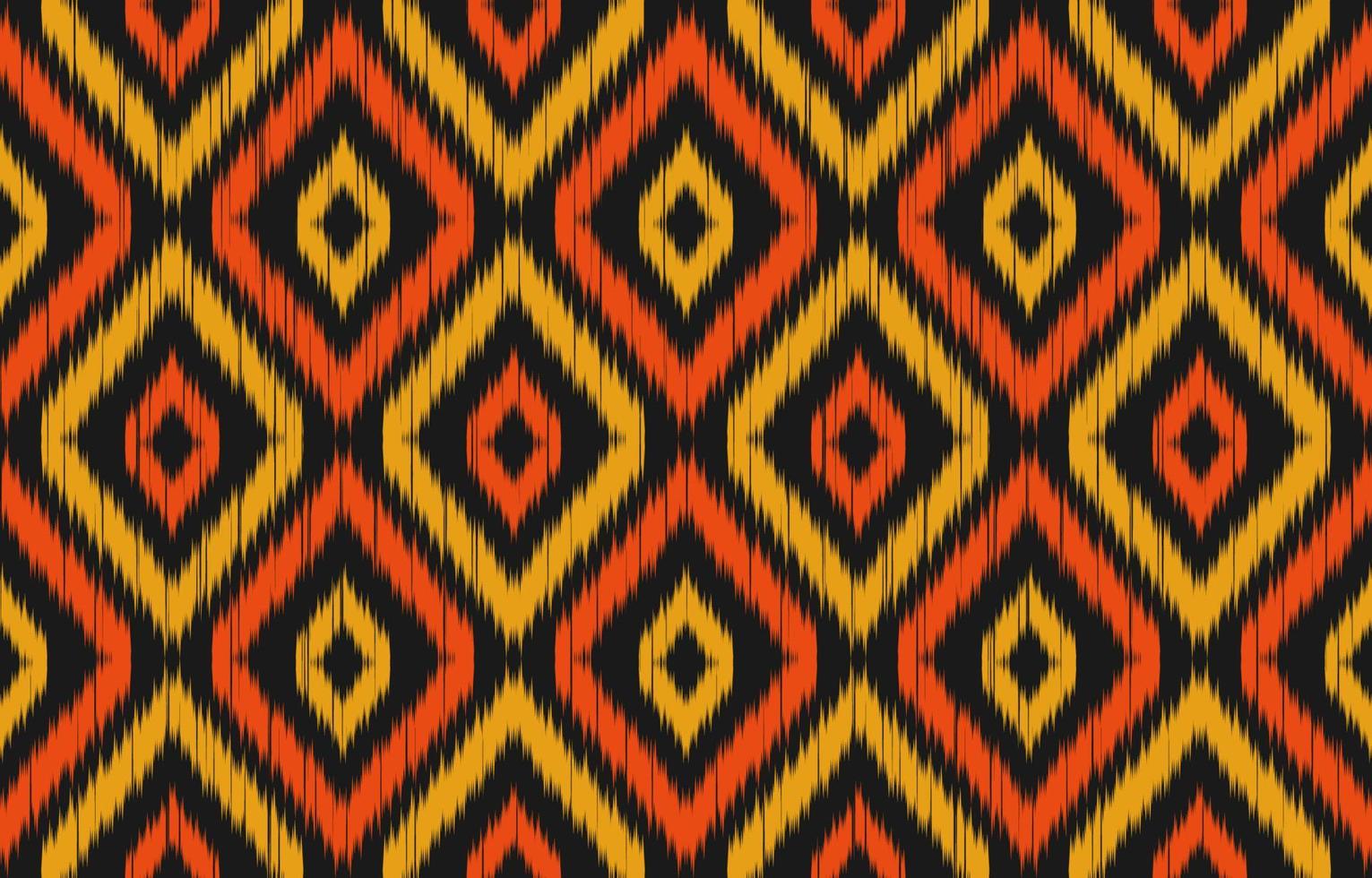 skön etnisk stam- mönster konst. etnisk ikat sömlös mönster traditionell. vektor