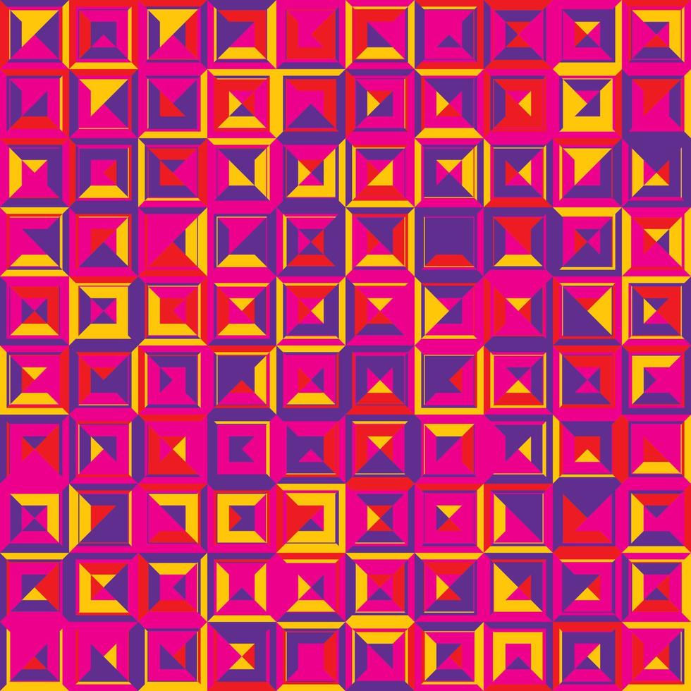 nahtlose Muster geometrisch. bunter abstrakter Hintergrund. Vektordesign vektor