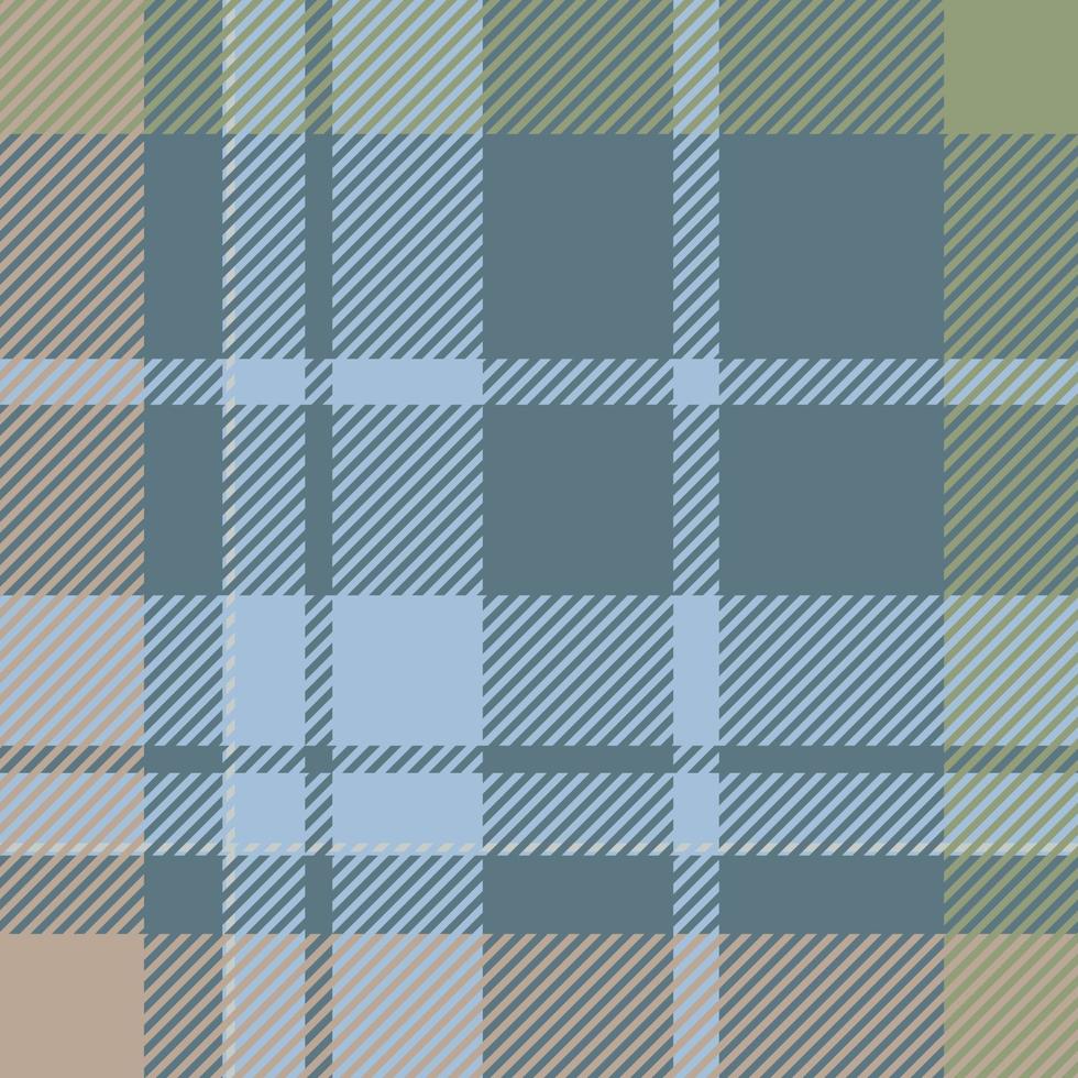 tartan schottland nahtloser karierter mustervektor. Retro-Hintergrundstoff. Vintage Check Farbe quadratische geometrische Textur. vektor