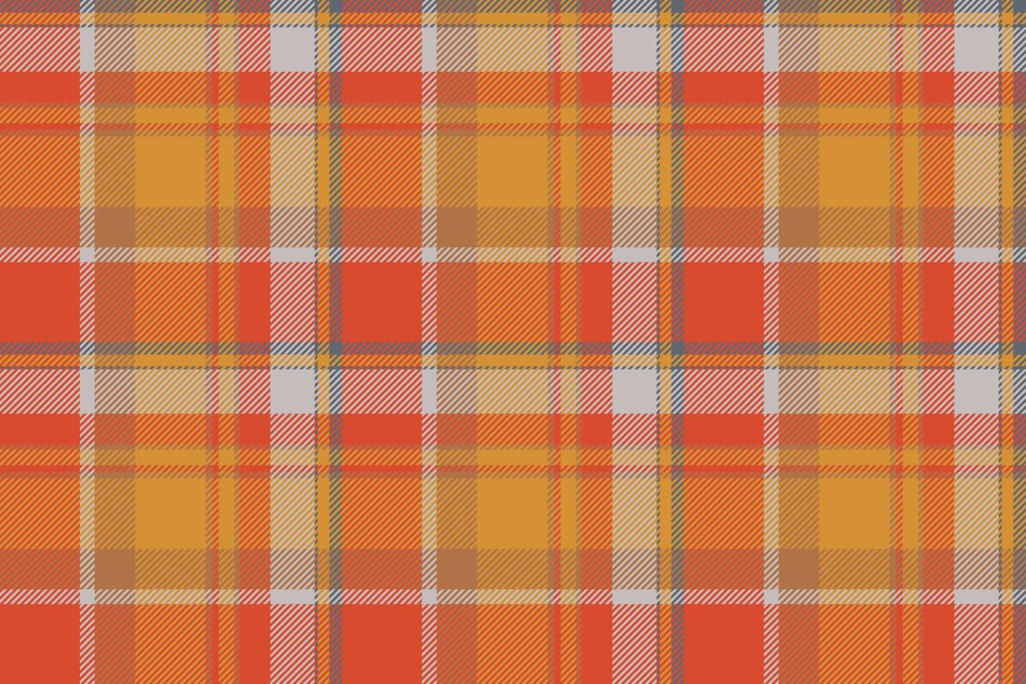 tartan schottland nahtloser karierter mustervektor. Retro-Hintergrundstoff. Vintage Check Farbe quadratische geometrische Textur. vektor