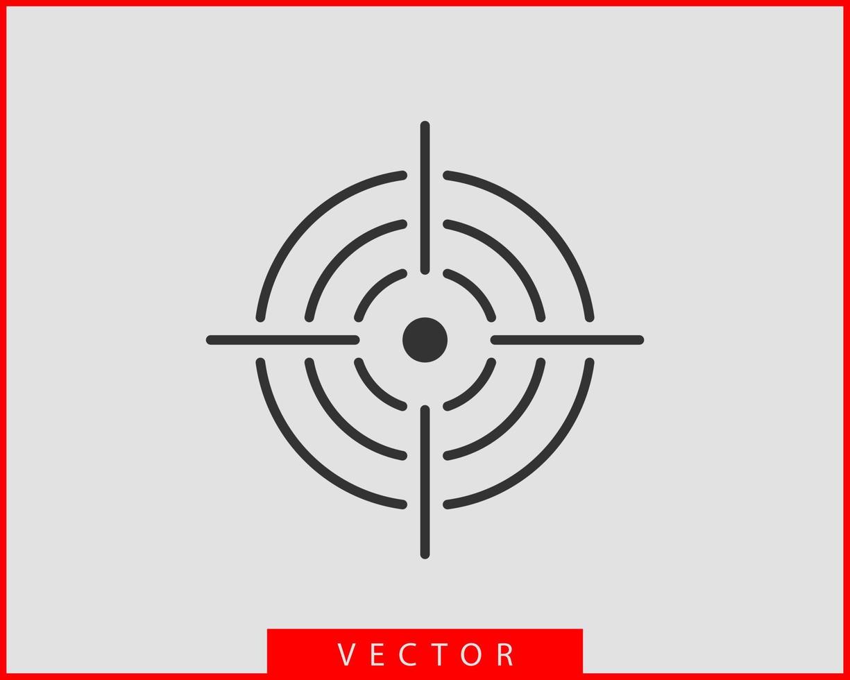 mål ikon vektor
